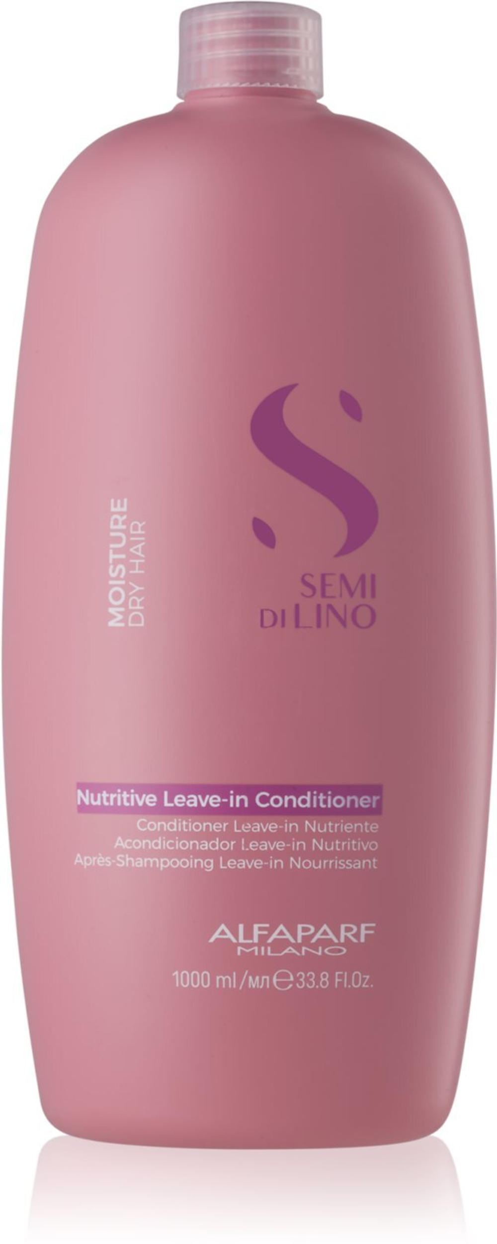 Alfaparf Milano Semi di Lino Moisture - несмываемый кондиционер для сухих волос /   1000  ml  / GTIN 8022297064307
