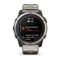 Garmin QUATIX 7X Sapphire Solar титановый с серебристым титановым браслетом