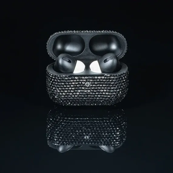 Apple AirPods Pro 2nd gen with MagSafe USB-C (2023) Swarovski Crystal Black