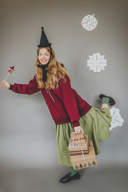 Худи классика с начесом, «Бордо»