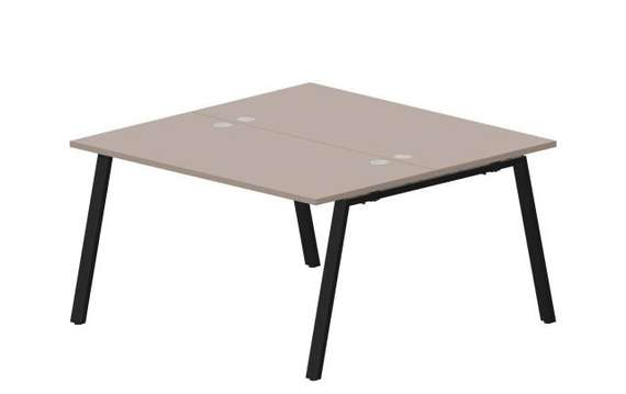 Составной стол Arena на 2 рабочих места 1380х1366х750мм (4 громмета)