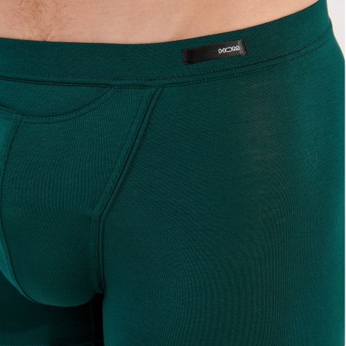 Мужские трусы боксеры темно-зеленые HOM TENCEL SOFT Comfort Boxer Briefs HO1 402465_4000DG