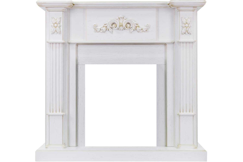 Портал Dimplex Martin - Белый дуб, патина золото