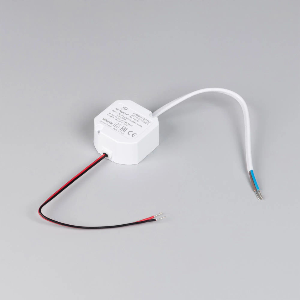 Блок питания ARPV-SP-24024 (24V, 1A, 24W) (Arlight, IP67 Пластик, 5 лет) 040950