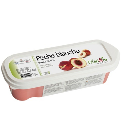 Пюре замороженное Персик белый «La Fruitiere» 1 кг