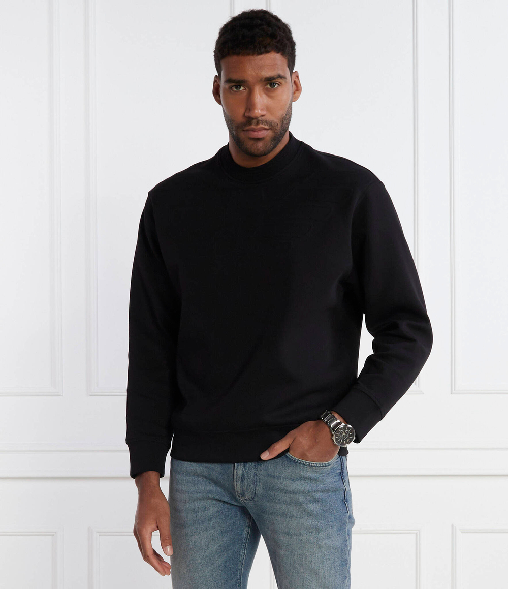 Худи Emporio Armani - черный(3D1MDX 1JHSZ)