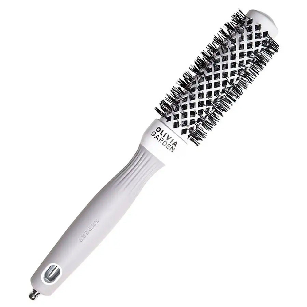 Термобрашинг 25мм Olivia Garden Expert Blowout Wavy Bristles White&Grey OGBCI25