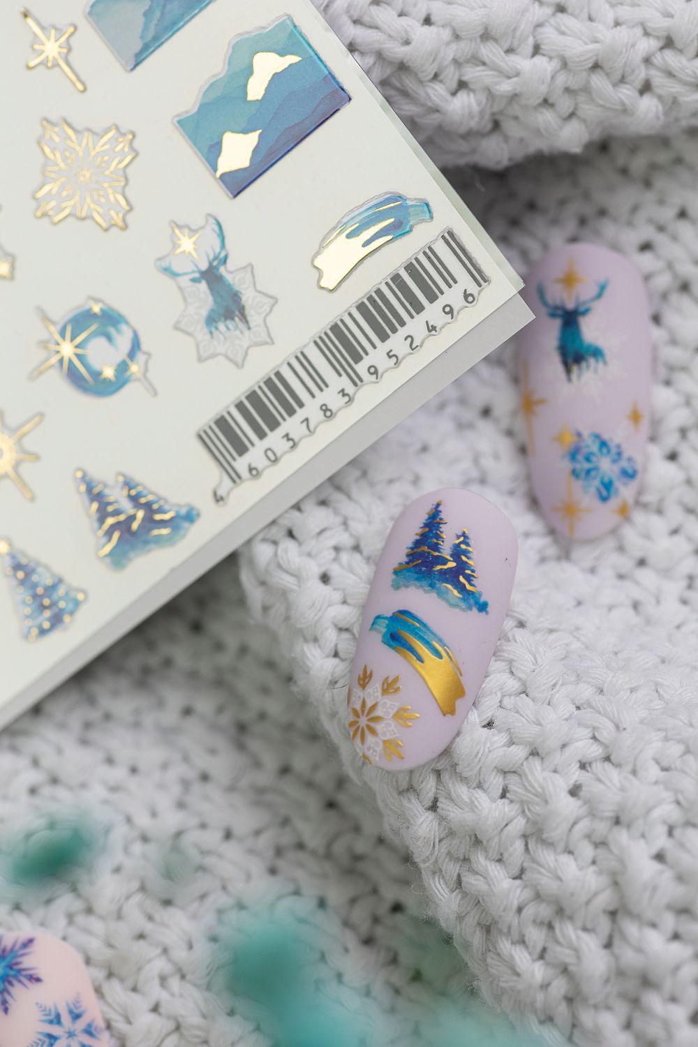 Nogtemoda Наклейки для ногтей Merry Christmas 062