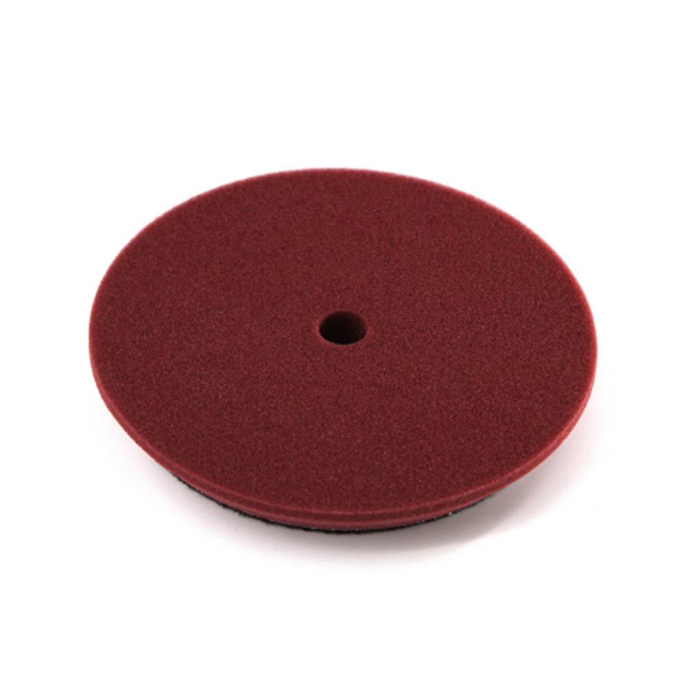 Shine Systems DA Foam Pad Maroon - полировальный круг полутвердый бордовый, 130 мм