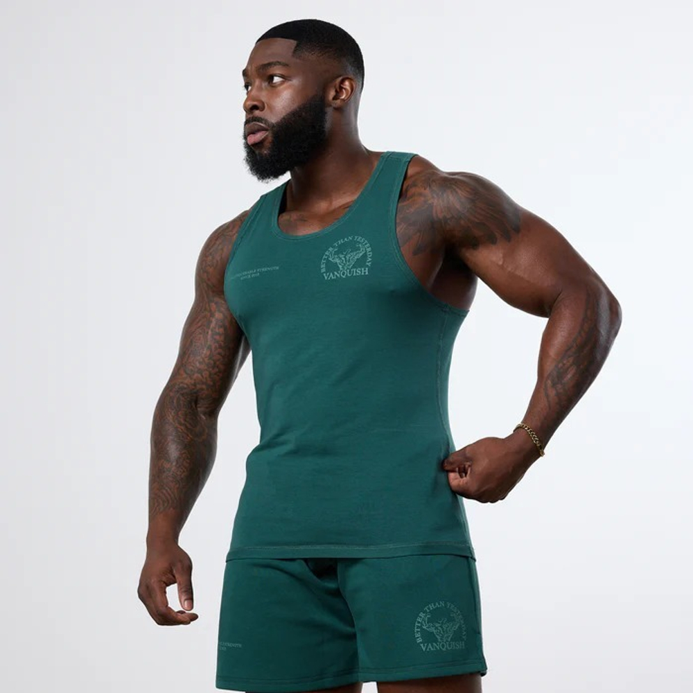 Майка VANQUISH Unconquerable Tank Top Forest Green