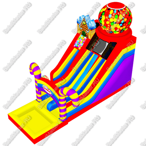 Коммерческий надувной батут "Леденцы"