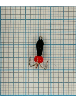 Мормышка вольфрамовая "Черт с петлей-короткий"