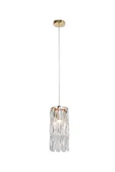 5076-1GD GOLD+CLEAR (1/10) Люстра NW #