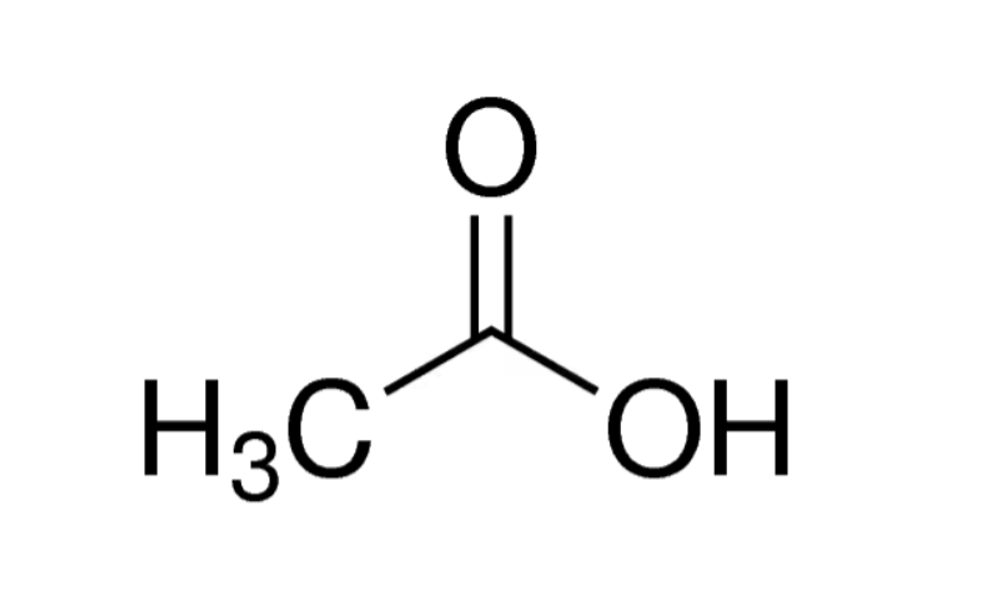 уксусная кислота структура формула