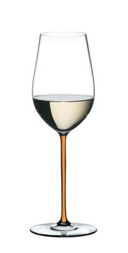 Fatto a Mano - Фужер Riesling/Zinfandel 395 мл хрустальное стекло с оранжевой ножкой (stemglass)