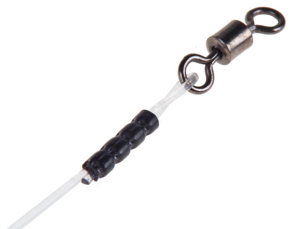 Поводки LJ HARD MONO оснащ. вертл. и застеж. 15кг 30см 5шт.