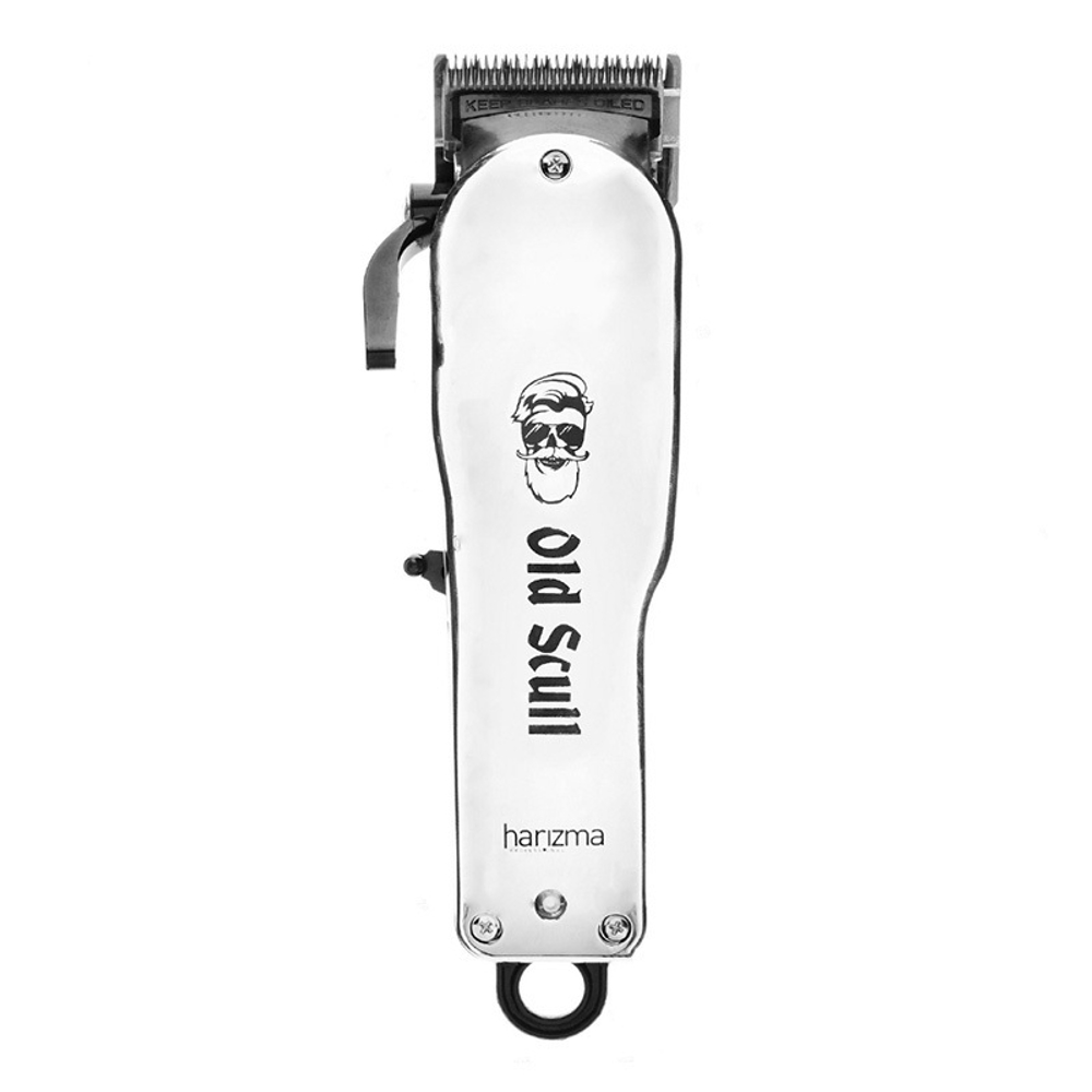 Профессиональная машинка для стрижки Harizma Old Scull h 10104 серебристый