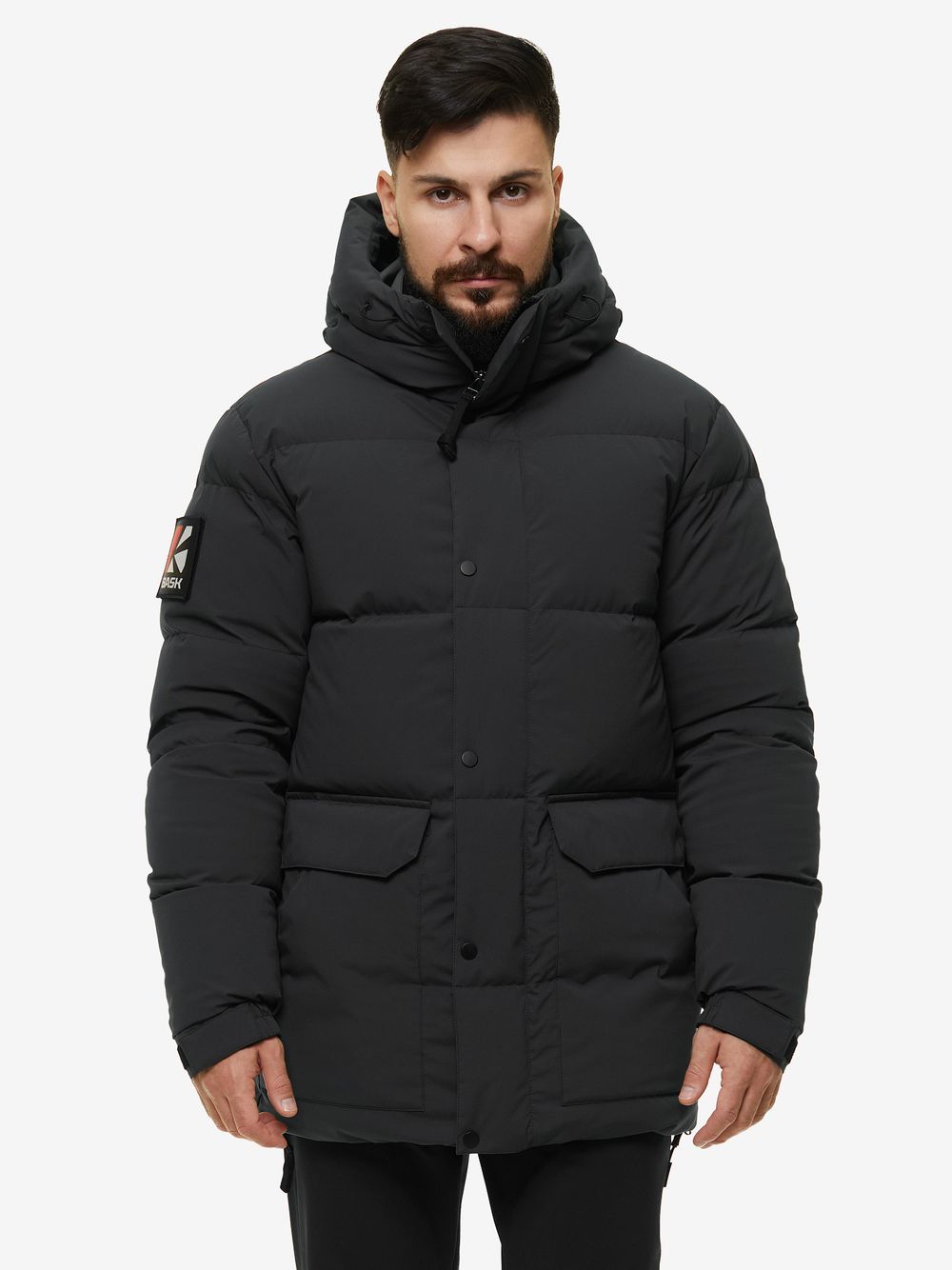 Куртка мужская пуховая BASK ANGIR черный