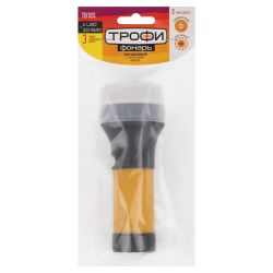 Светодиодный фонарь Трофи TB10S ручной на батарейках 2 в 1