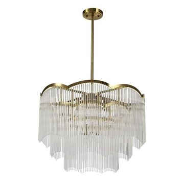 Подвесная люстра 9*Е14 443011409 латунь Лавиния 3 MW-Light