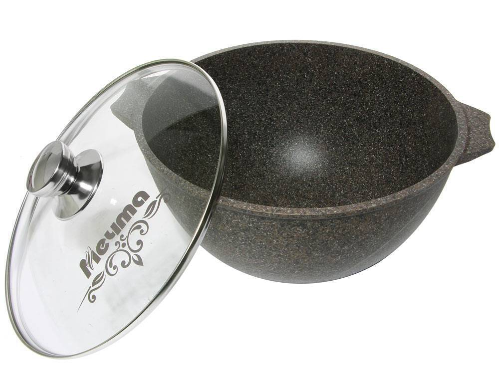 Казан 4л для плова Premium mokko