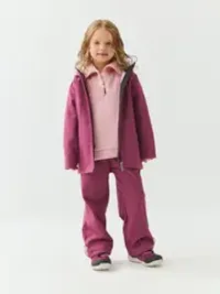 Парка Softshell демисезонная "Ягодный"