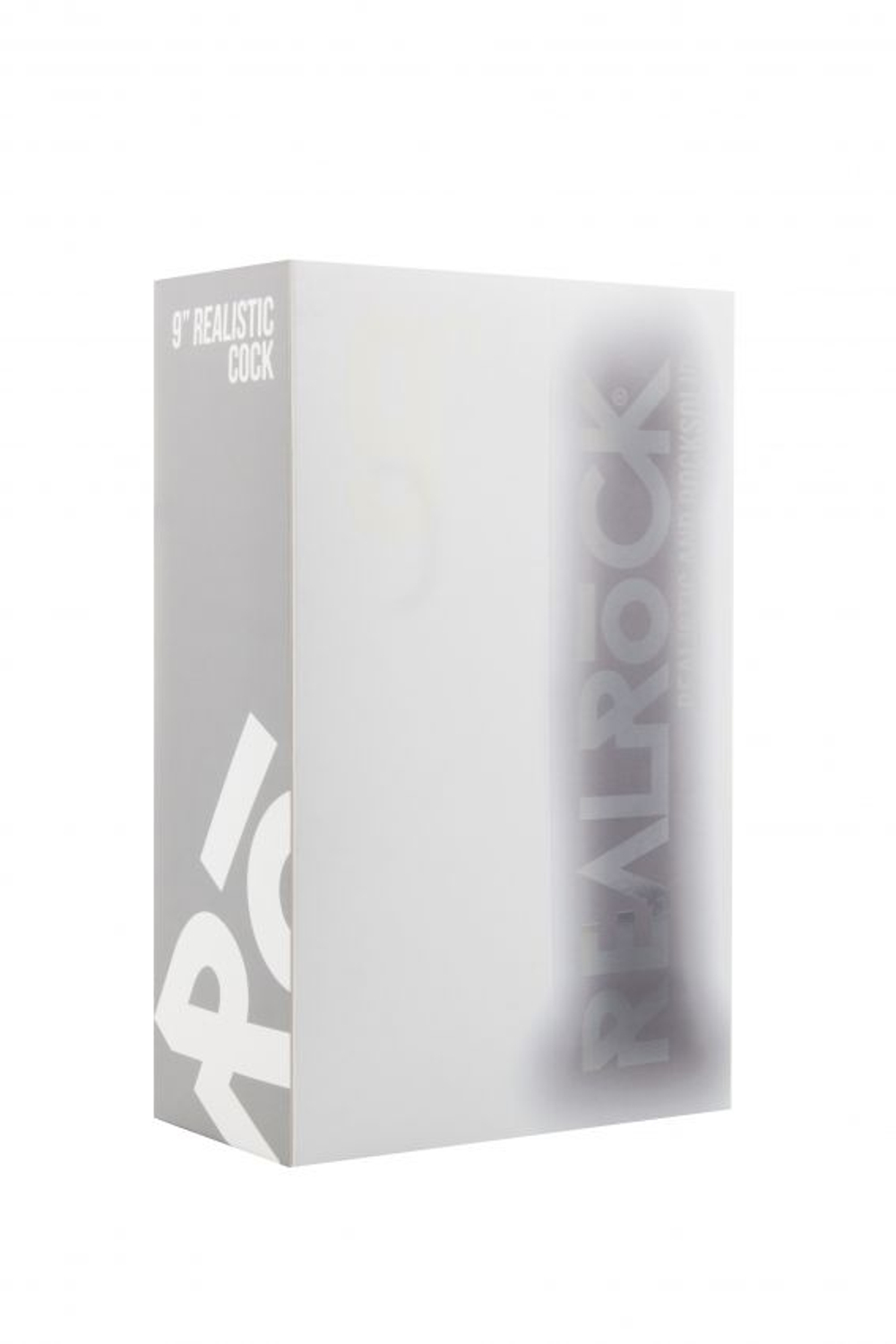 Прозрачный фаллоимитатор Realistic Cock 9 - 23,5 см. (Цвет: прозрачный)