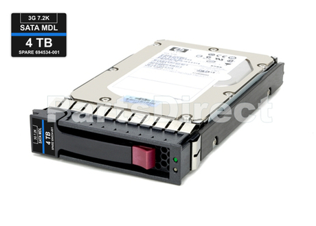 Жесткий диск HPE MB4000ECWLR HP 4-TB 3G 7.2K 3.5 SATA