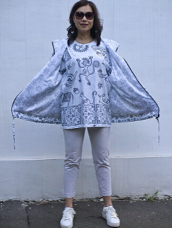 Куртка "Петроглиф", по мотивам наскальных рисунков древних людей.