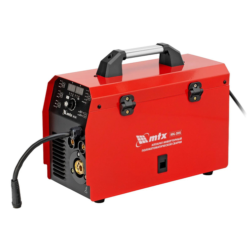 Сварочный инвертор полуавтомат. сварки МIG-200S 200А. ПВ 60% катушка 5кг Матрикс 94303