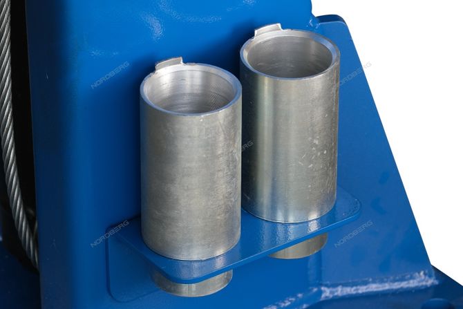 NORDBERG (N4120H1-4B) Подъемник 380V 2х стоечный 4т с верхней синхронизацией, H=4,0 м (синий)