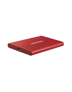 Твердотельный накопитель SSD Samsung T7 Touch External 500Gb RED USB 3.2 (MU-PC500R/WW ) 1year