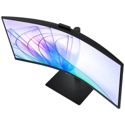 Монитор LCD Samsung 34" S34C650VAI (VA 3440x1440 21:9 100Hz 5ms 350cd 3000:1 HDMI DisplayPort USB-C(90W) 2x5W webcam) [LS34C650VAIXCI]