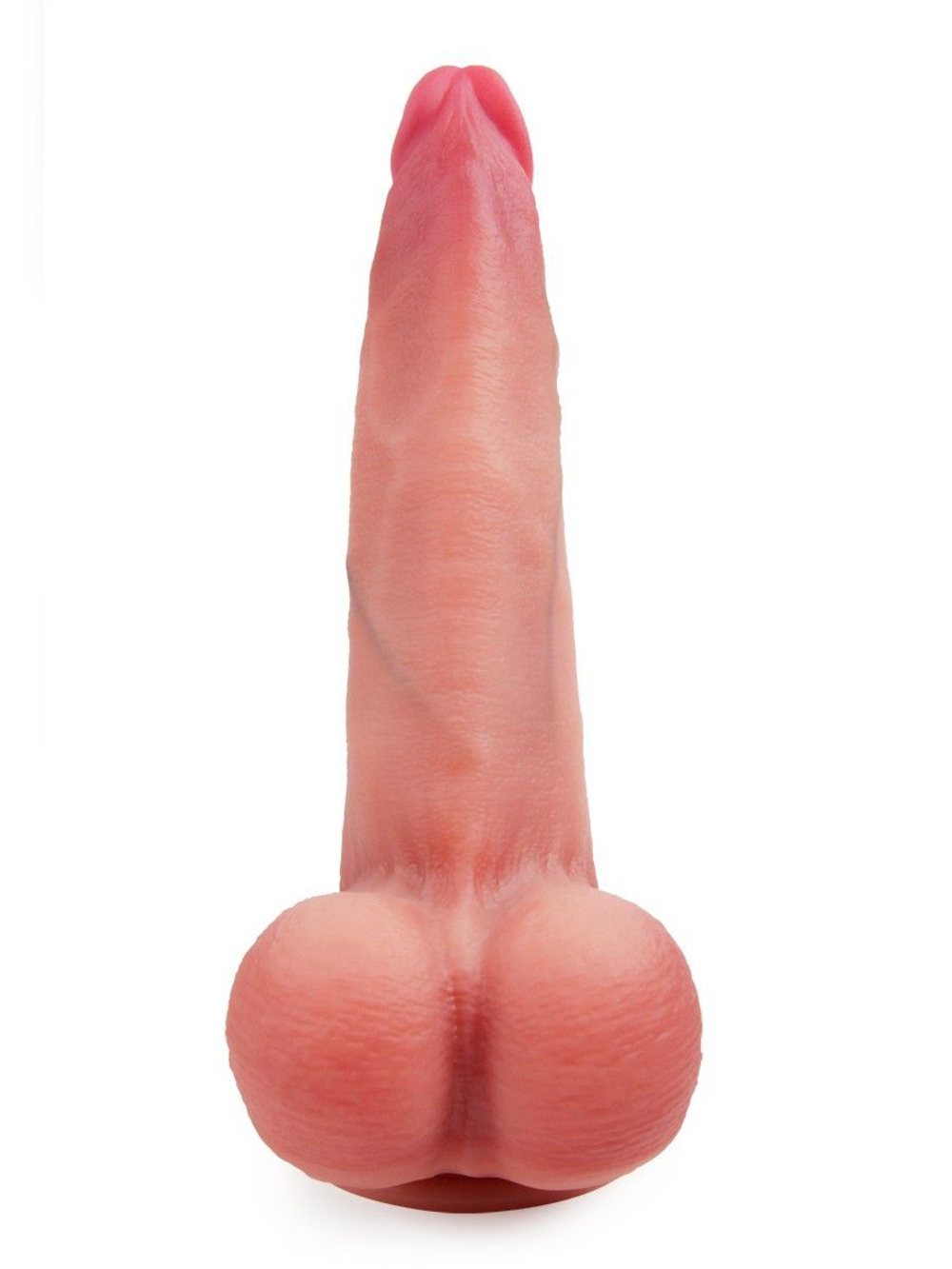 Телесный вибратор-реалистик на присоске - 30 см. (Цвет: телесный)