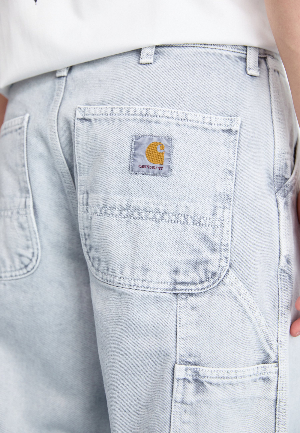 Carhartt WIP SMITHFIELD  - Джинсы свободного покроя - Чёрный
