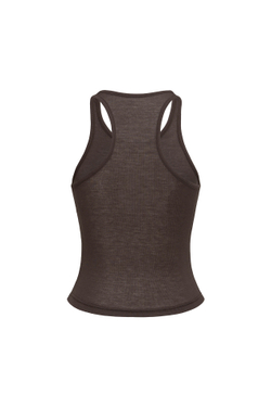 Майка с широкими лямками