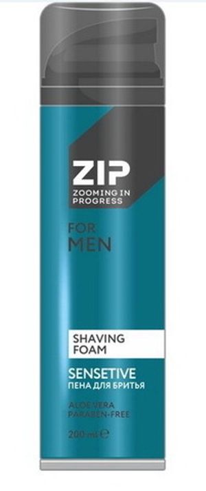 Пена для бритья для чувствитвительной кожи ZIP
