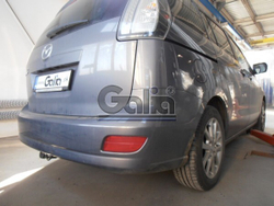 Фаркоп оцинкованный Galia M124A для Mazda 5 2005-2010, 2010-2015(паспорт и сертификат в комплекте)(без электрики)