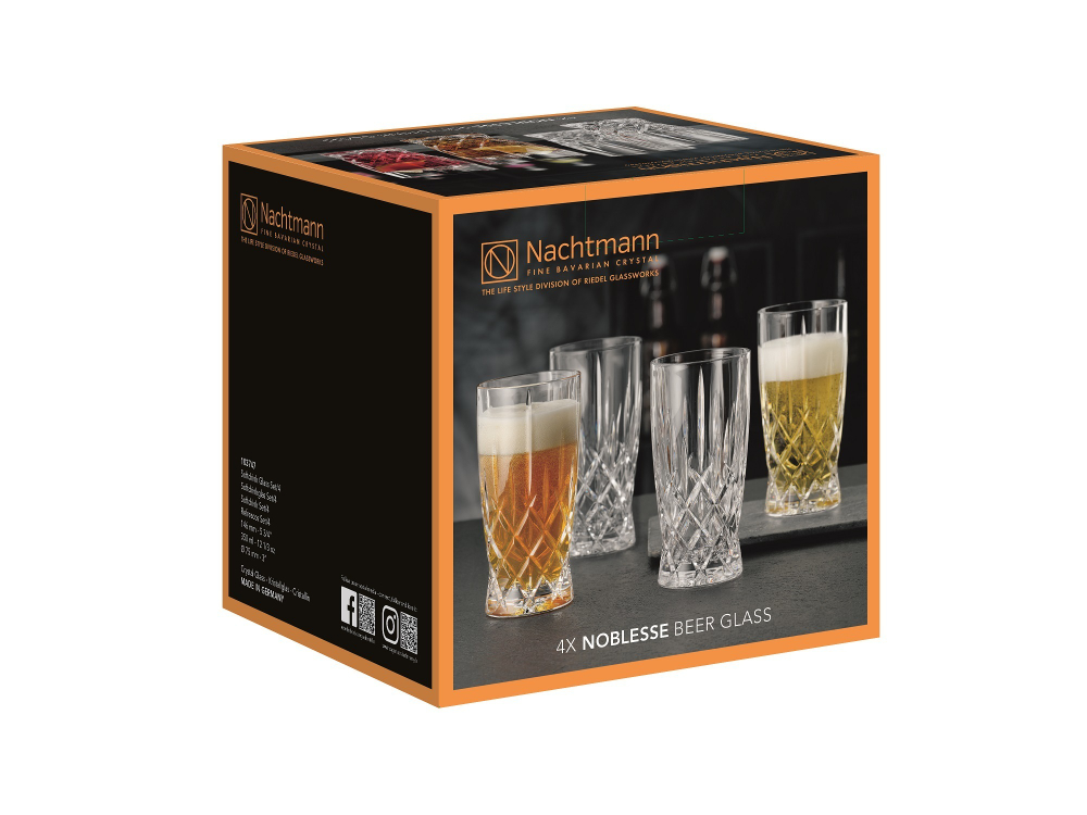 Набор стаканов высоких 4шт 350мл Nachtmann Noblesse