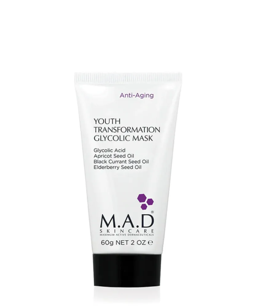 Youth Transformation Glycolic Mask — Омолаживающая маска с гликолевой кислотой, 60 г