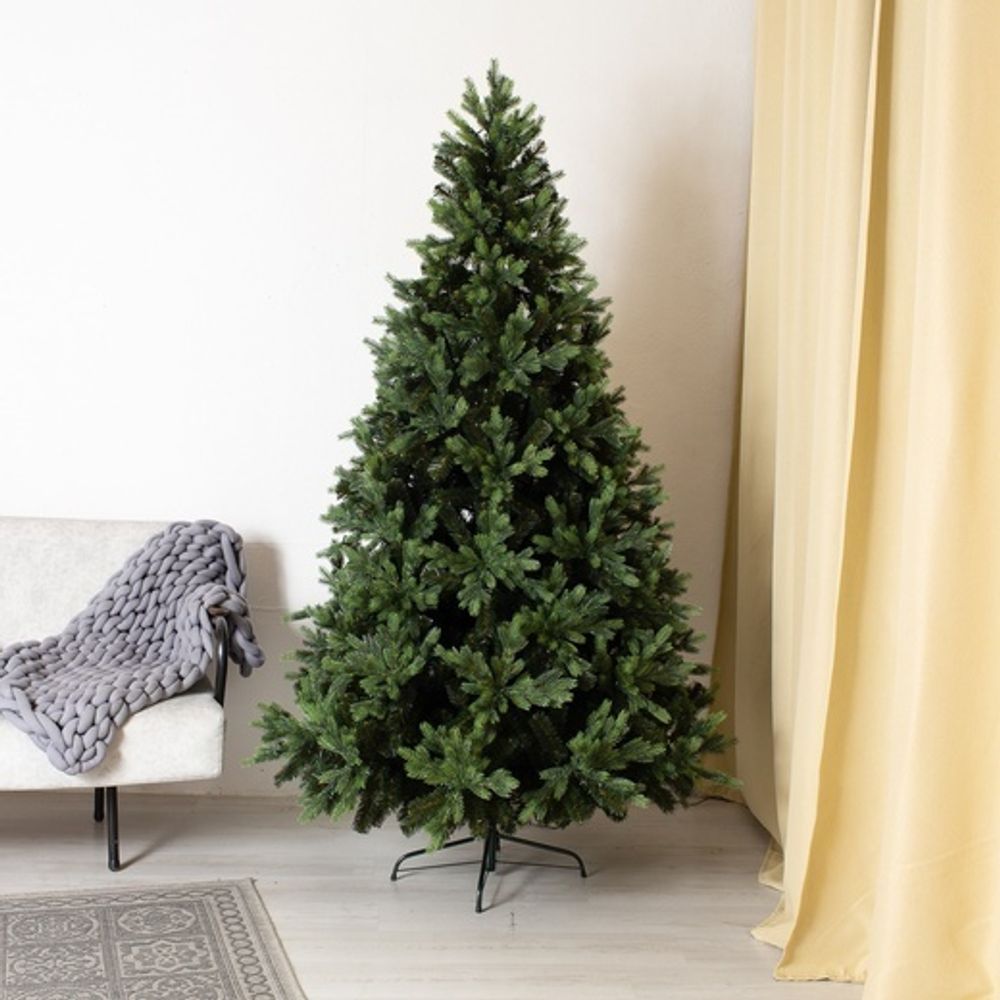 Елка с гирляндой «Грацио» (Литая+пвх) 150 см / 1,5 м