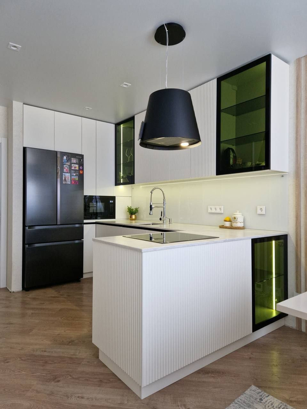 Примеры современных дизайнов кухонь из интернета