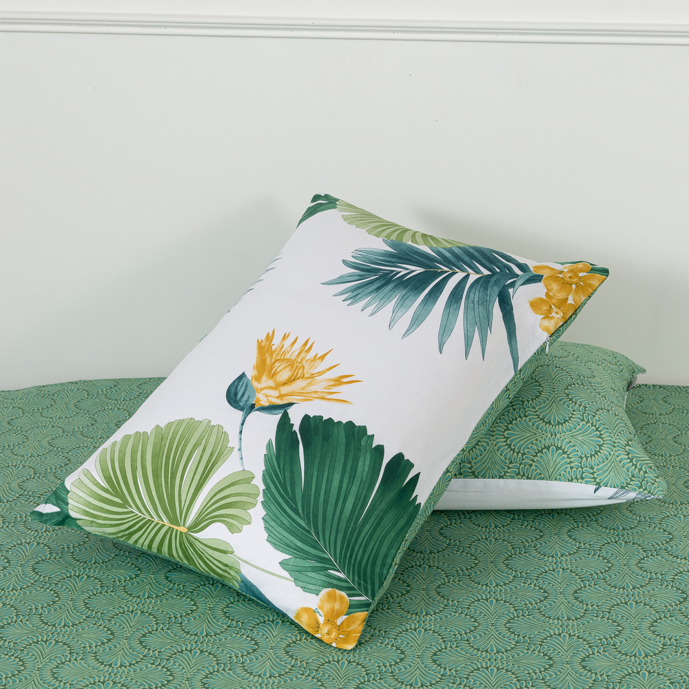 Комплект постельного белья Делюкс Сатин 100% хлопок на резинке LR449