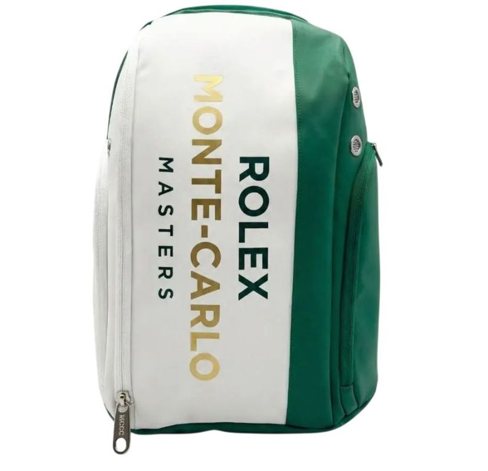 Рюкзак теннисный Monte-Carlo Rolex Masters Logo Print - white/green