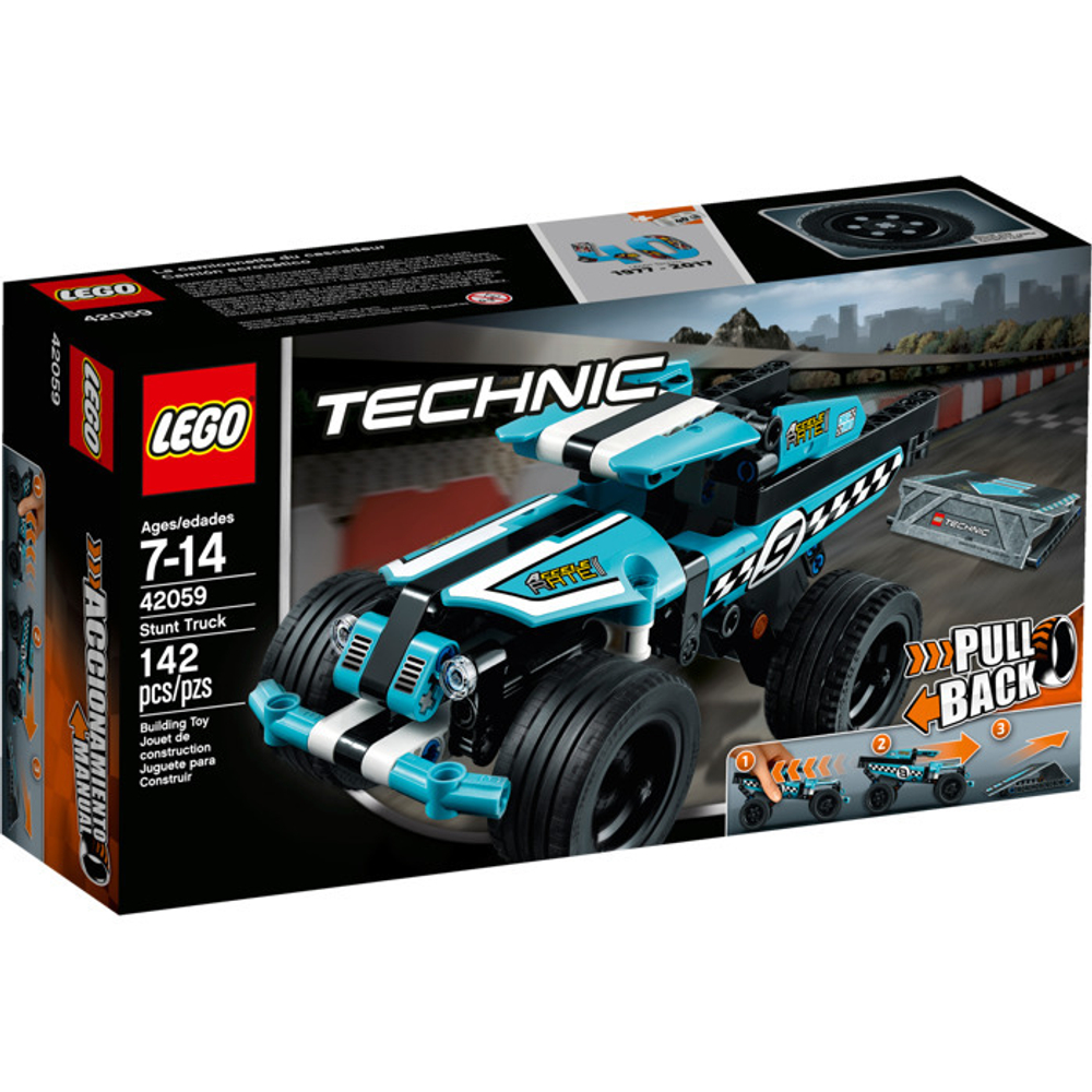 LEGO Technic: Трюковой грузовик 42059 — Stunt Truck — Лего Техник