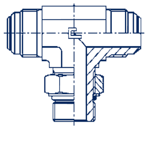 Штуцер FRTG JIC3/4" BSP1/2"