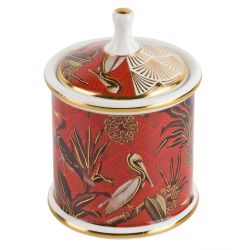 Банка с крышкой "Casablanca" 12,5х9см v=350мл (фарфор) (подарочная упаковка)