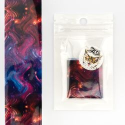 Zoo Фольга для литья переводная Космос 1496, 4х50см