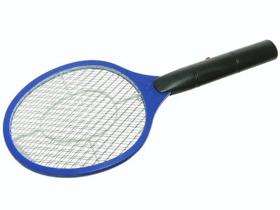 Мухобойка электрическая ENERGY SWT-427 (2*АА, 17*46см, 3 слоя) синяя