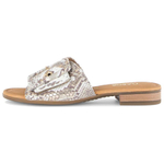 Gabor Slide Slippers Women"s Beige Gold
